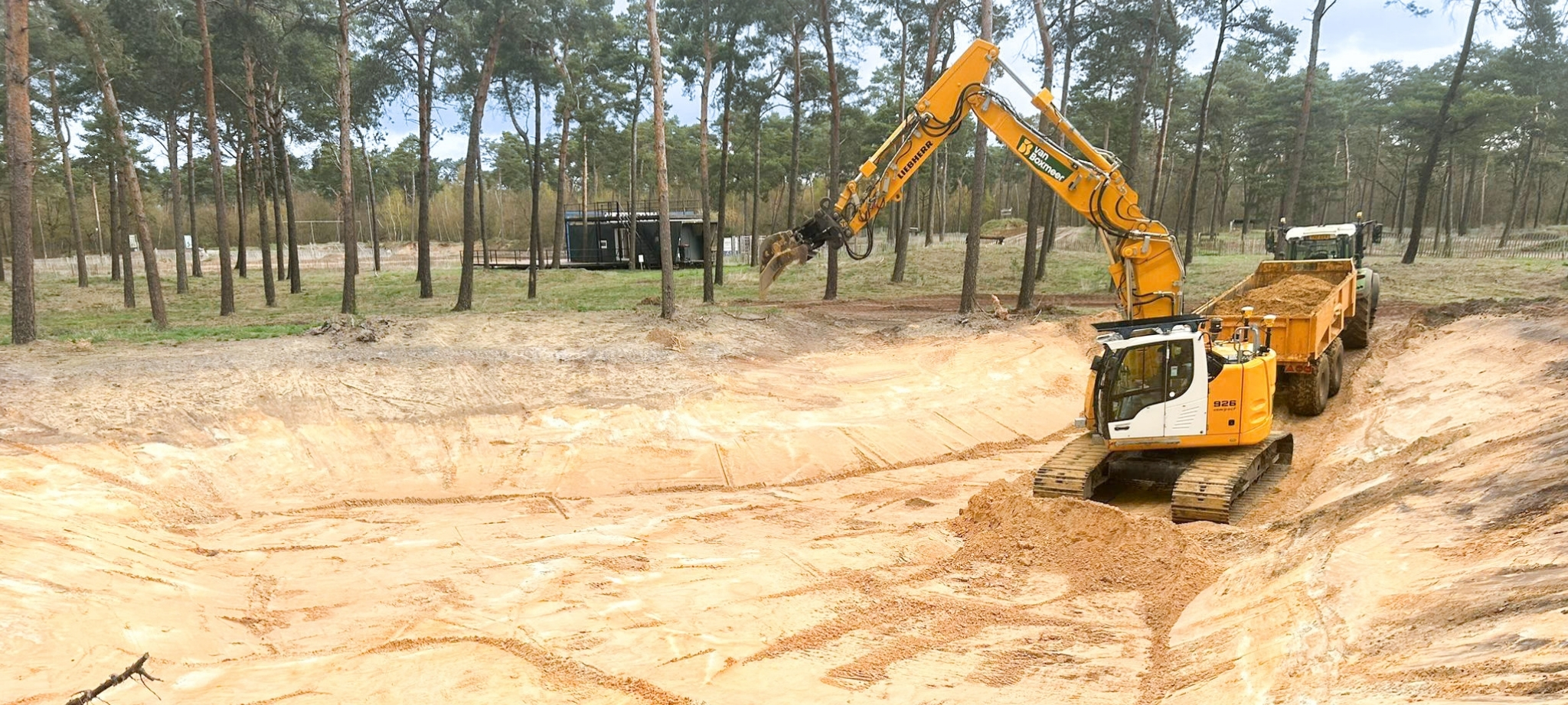 Aanleg waterberging en poelen Deurne