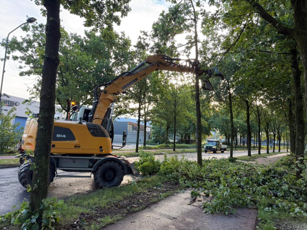 Calamiteitendienst na stormschade