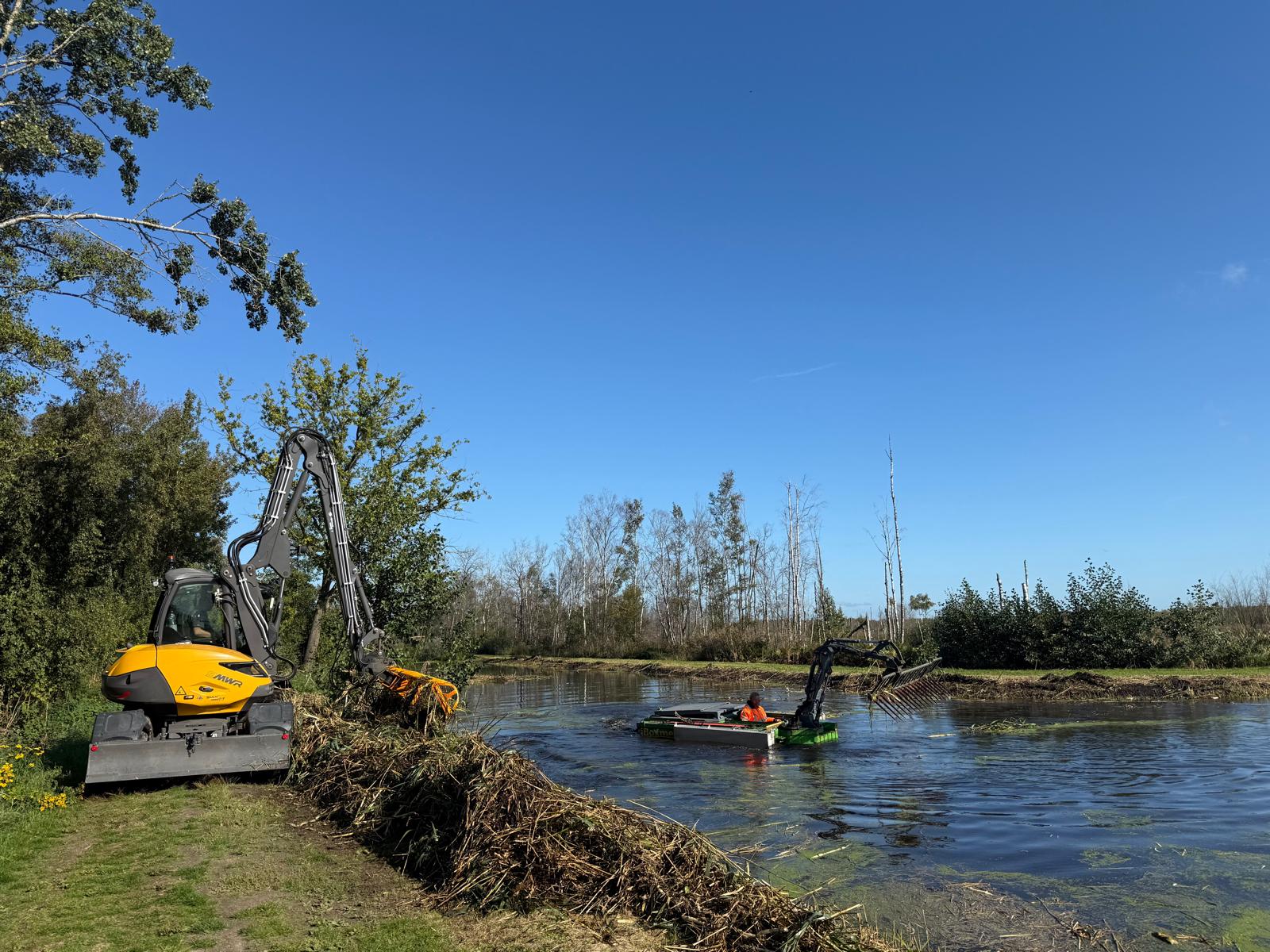 Extra capaciteit voor onderhoud op het water